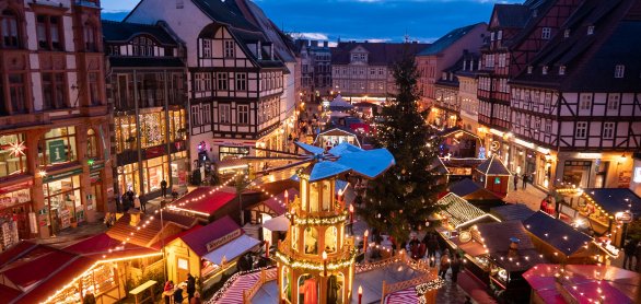 Quedlinburg Weihnachtsmarkt © Quedlinburg-Tourimus-Marketing GmbH/Nico Reischke