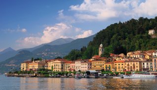 Blick auf Bellagio am Comer See &copy; Rene Hartmann-shutterstock.com/2013