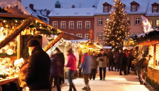 Auf dem Bamberger Weihnachtsmarkt © BAMBERG Tourismus & Kongress Service