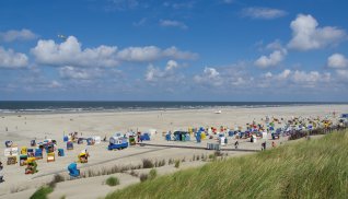 Strand auf der Insel Juist © Stephan Sühling-fotolia.com