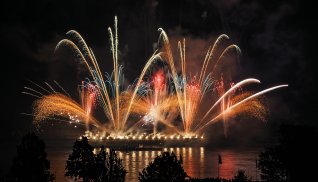 Rhein in Flammen - Oberwesel © Frank Baudy / Touristinformation Oberwesel