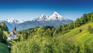 Nationalpark Berchtesgadener Land, Wallfahrtskirche Maria Gern © JFL Photography-fotolia.com