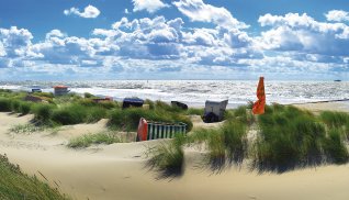 Nordsee-Idyll am Borkumer Südstrand © Nordseeheilbad Borkum GmbH