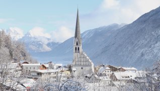 Blick auf das winterliche Imst © Imst Tourismus /Mike Maas