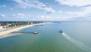 Hafeneinfahrt Wyk auf Föhr © Föhr Tourismus GmbH/Moritz Kertzscher