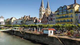 Uferpromenade in Boppard © Comofoto - stock.adobe.com