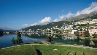 Blick auf St. Moritz © Graubünden Ferien/Gian Giovanoli