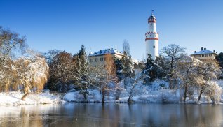 Schloss Bad Homburg im Winter © Circumnavigation-stock.adobe.com