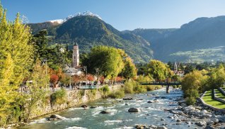 Passerpromenade in Meran © Manuel Schönfeld - stock.adobe.com