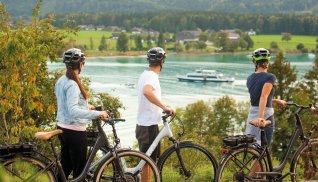 Radfahren am Wolfgangsee &copy; Alexander Savel/Wolfgangsee Tourismus