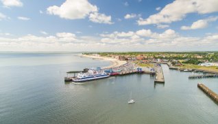 Fähranleger von Wyk auf Föhr © Föhr Tourismus GmbH / Moritz Kertzscher