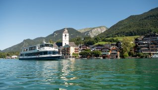 Schifffahrt auf dem Wolfgangsee © Salzburg AG