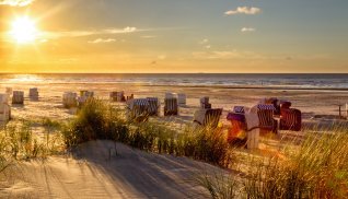 Strand auf der Insel Juist © DirkR - stock.adobe.com