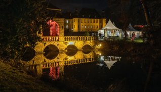 Schloss Dyck zur Weihnachtszeit © Elisabeth - stock.adobe.com