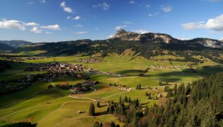 Blick auf Tannheim © TVB Tannheimer Tal/Ehn Wolfgang