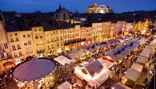 Weihnachtsmarkt am Place St. Louis in Metz © Philippe Gisselbrecht/Ville de Metz