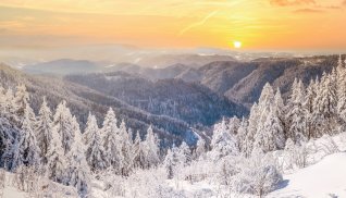 Winterlandschaft Schwarzwaldhochstraße © Sina Ettmer - stock.adobe.com