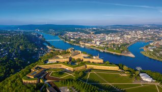 Festung Ehrenbreitstein © Rheintouristik Tal der Loreley, St. Goar/Mahlow Media, Winningen
