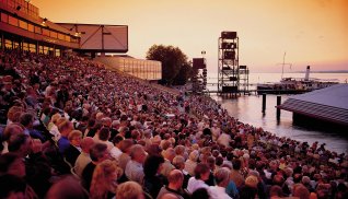 Bühne Bregenzer Festspiele © Bregenzer Festspiele / Markus Tretter